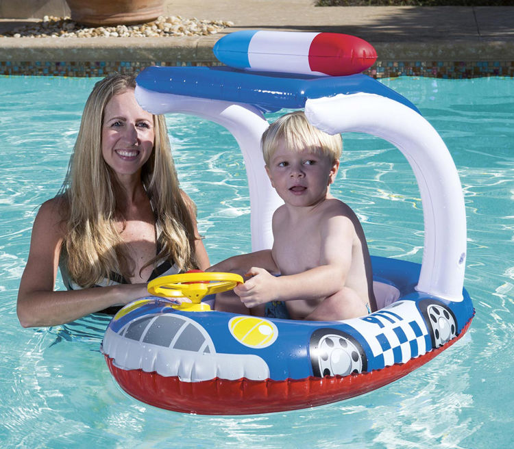Picture of 34103-Bestway | UV Careful Kiddie Car Float Blue-50+upf